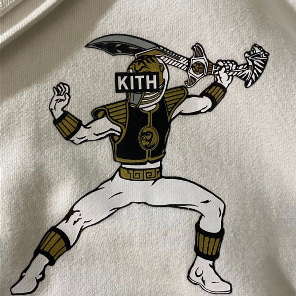 Kith Limited Edition White Ranger Hoodie